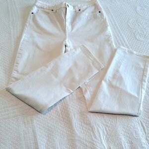 Talbots high waist straight leg leans